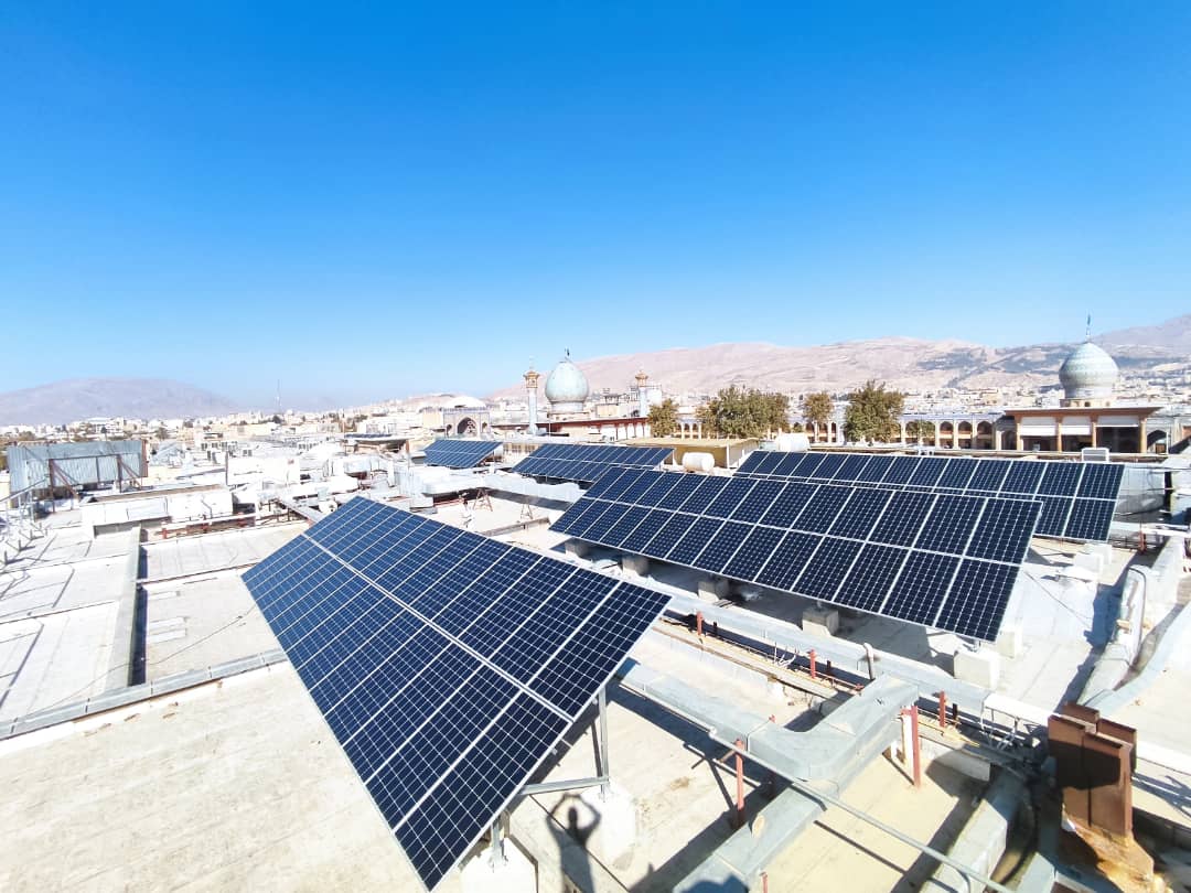 پروژه 200 کیلوواتی حرم شاهچراغ 