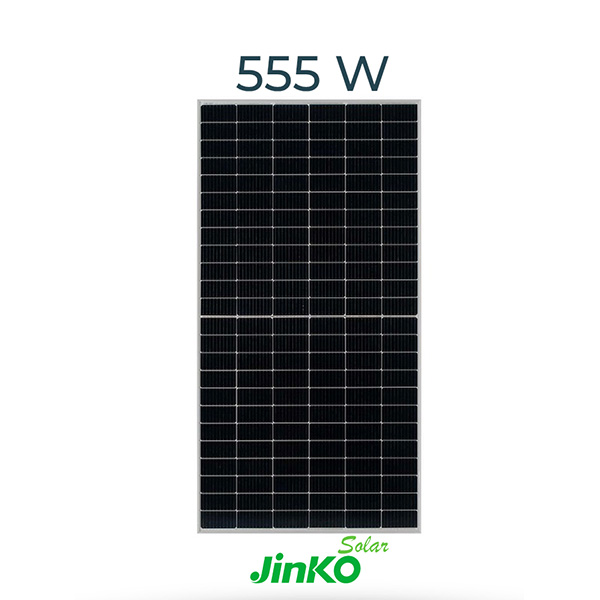 پنل خورشیدی 555 وات مونوفیشیال هاف سل برند Jinkosolar